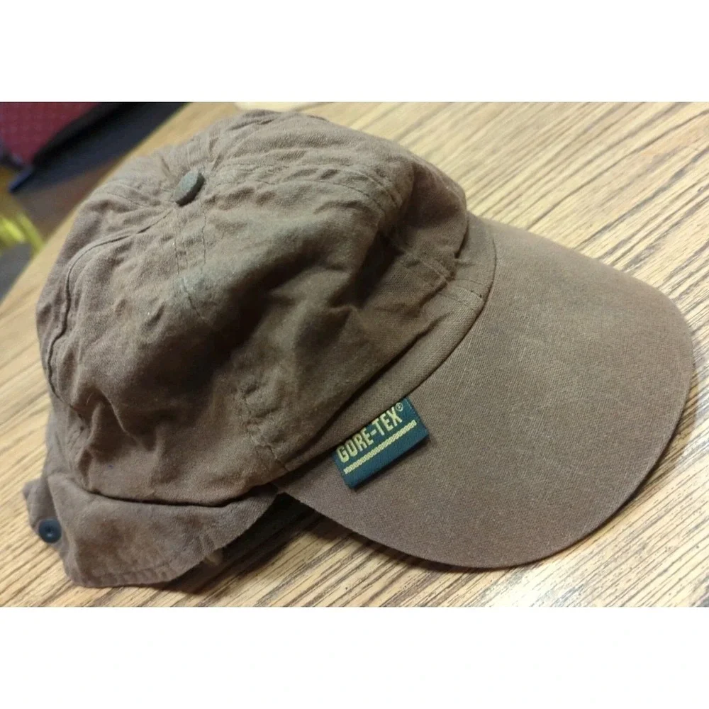 Vintage Orvis Goretex Sherpa Lined Hat Medium Union Made In USA Really Cool!